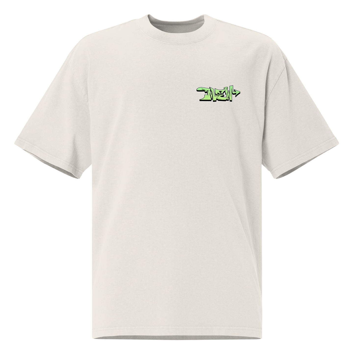 Mew Graffiti By Kan (Front-Back) Oversized T-Shirt