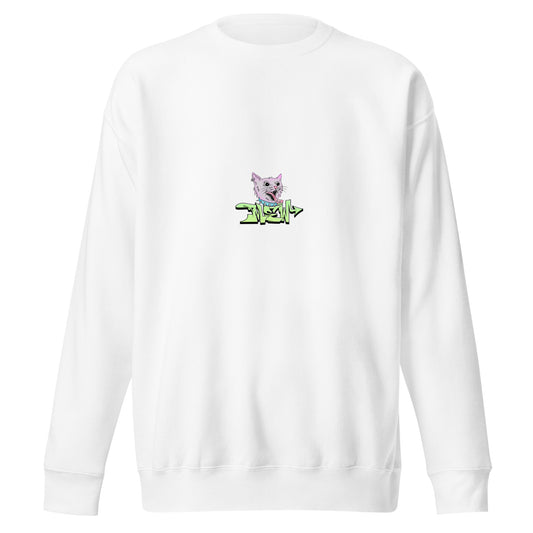 Mew Graffiti By Kan (Front-Small) Premium Sweatshirt