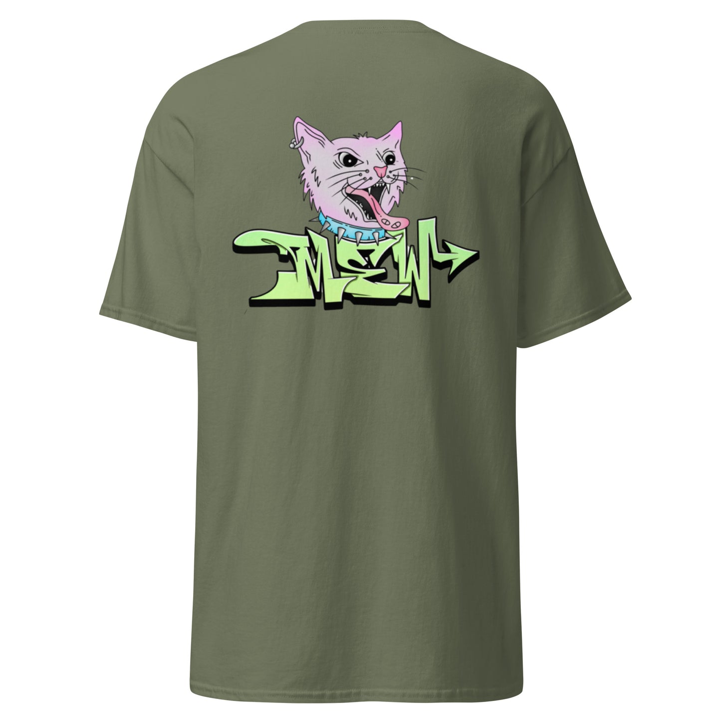 Mew Graffiti By Kan (Front - Back) T-Shirt