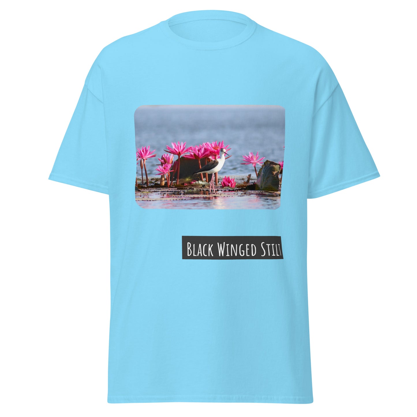 Black Winged Stilt T-Shirt