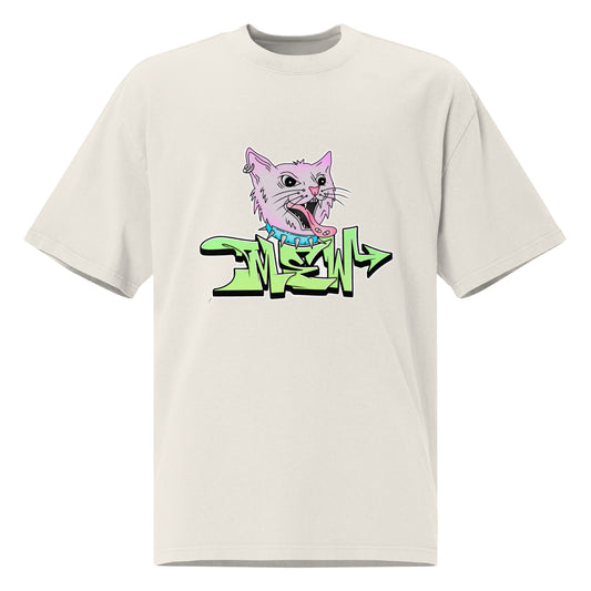 Mew Graffiti By Kan (Front) Oversized T-Shirt