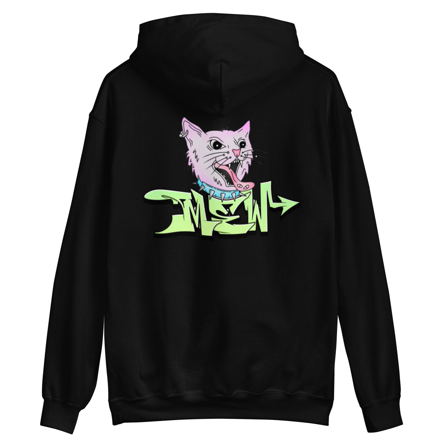 Mew Graffiti By Kan (Front-Back) Hoodie