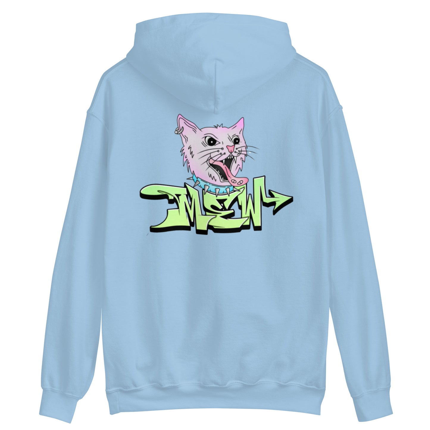 Mew Graffiti By Kan (Front-Back) Hoodie