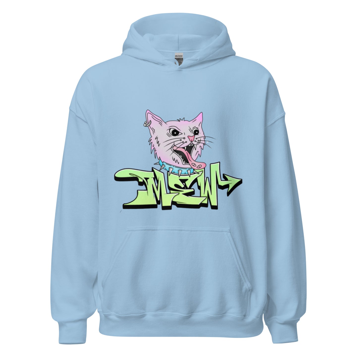 Mew Graffiti By Kan (Front) Hoodie