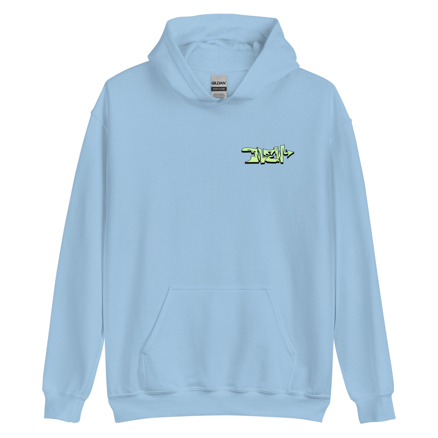 Mew Graffiti By Kan (Front-Back) Hoodie