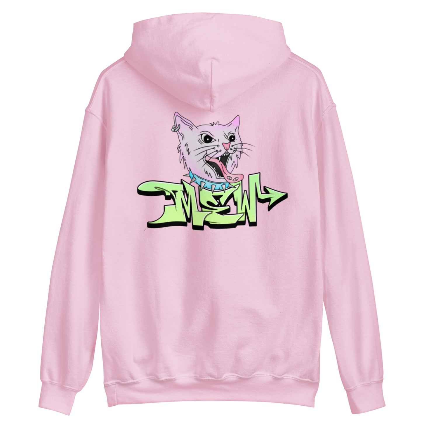 Mew Graffiti By Kan (Front-Back) Hoodie