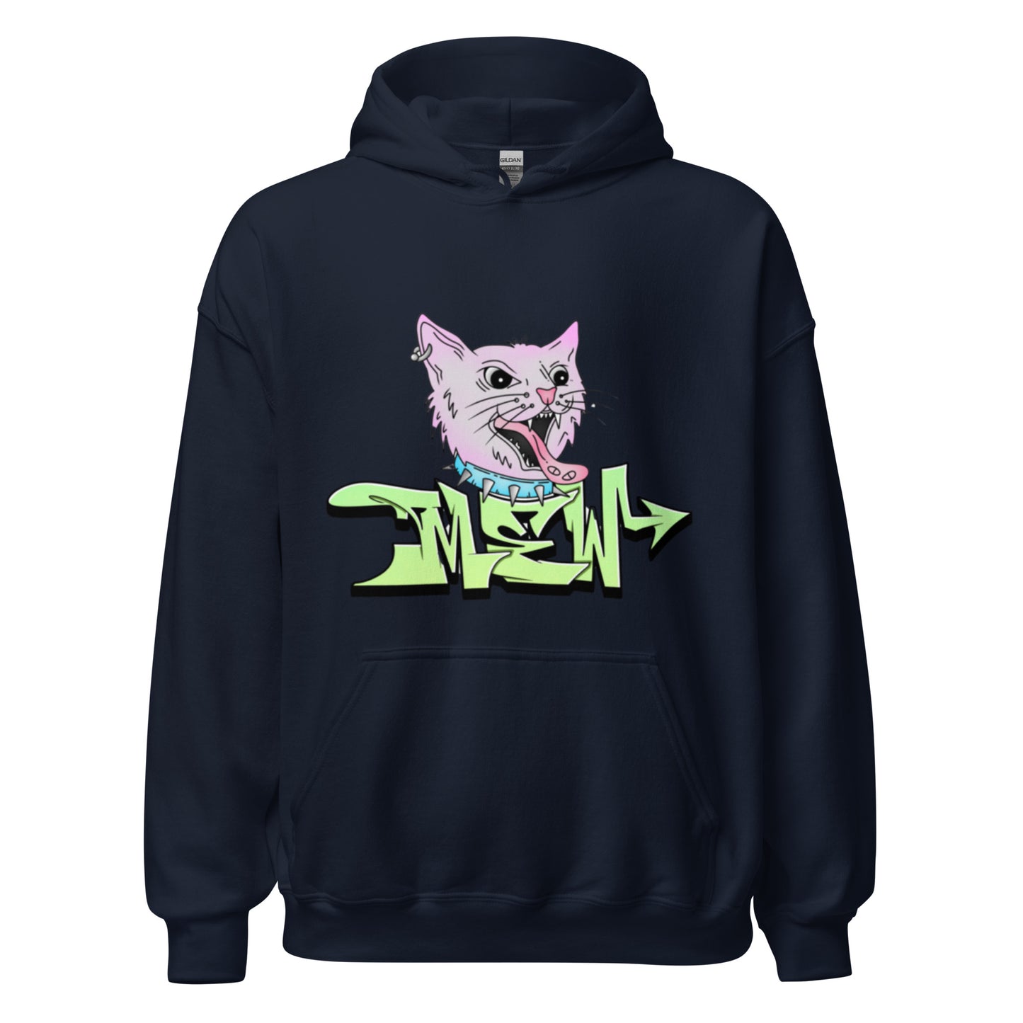 Mew Graffiti By Kan (Front) Hoodie
