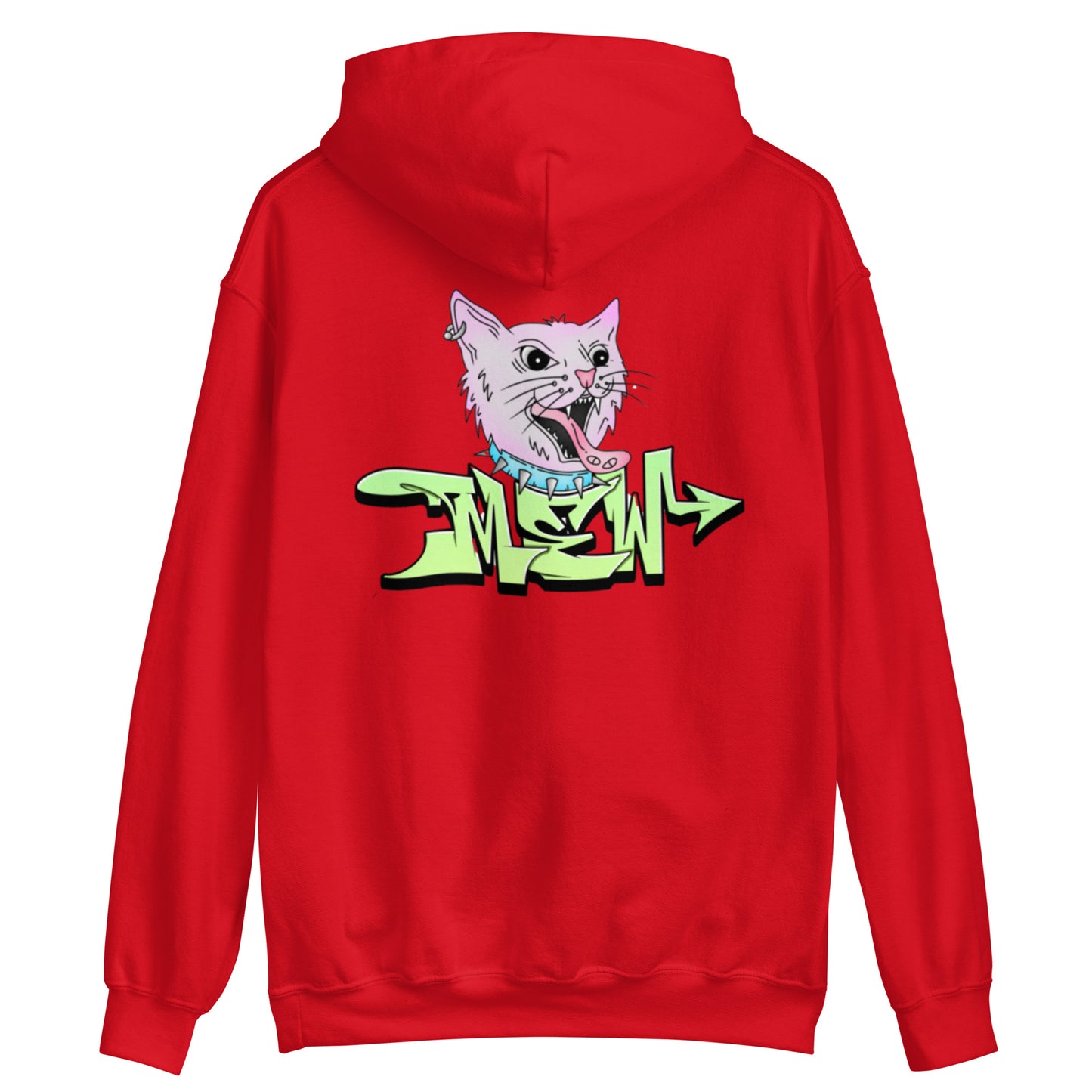 Mew Graffiti By Kan (Front-Back) Hoodie