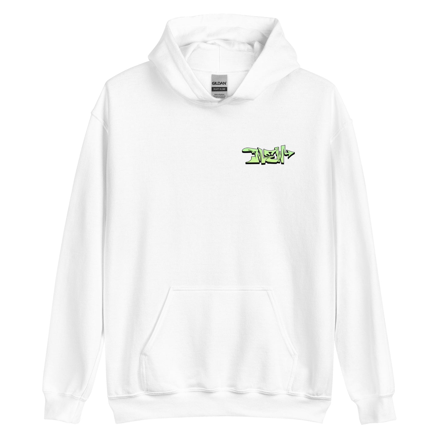 Mew Graffiti By Kan (Front-Back) Hoodie