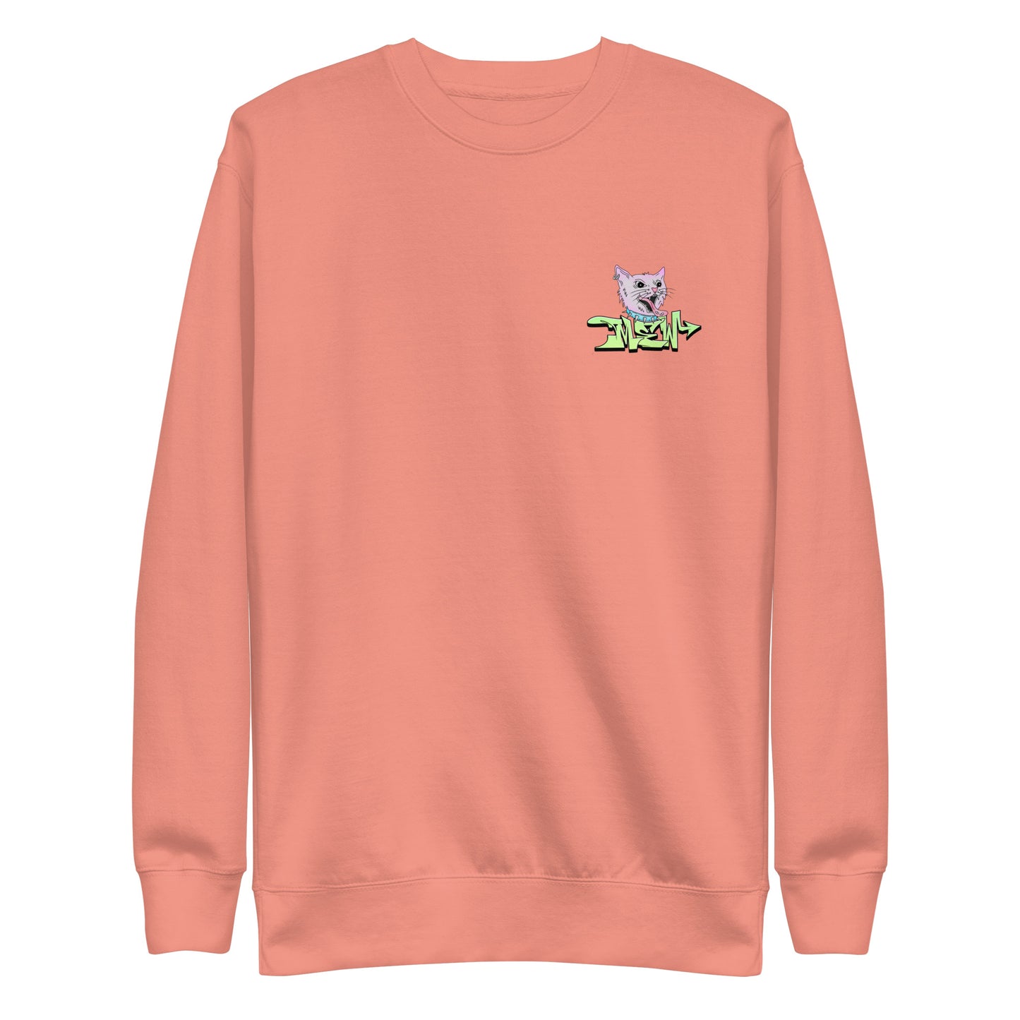 Mew Graffiti By Kan (Front-Up) Premium Sweatshirt