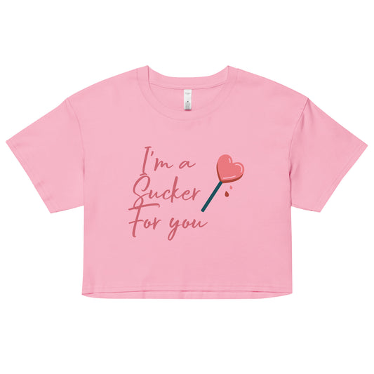 I'm a Sucker For You Crop Top