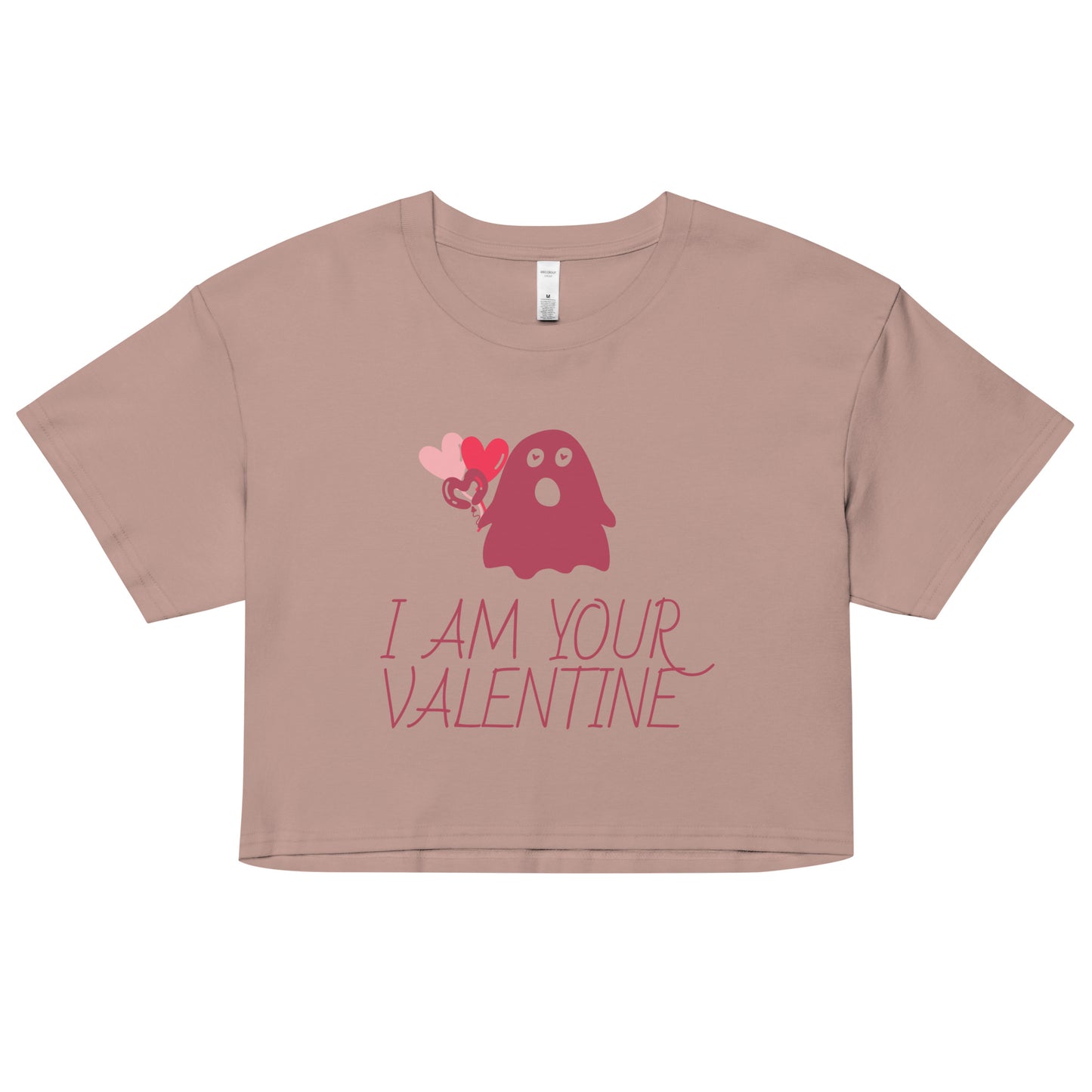 I Am Your Valentine Crop Top