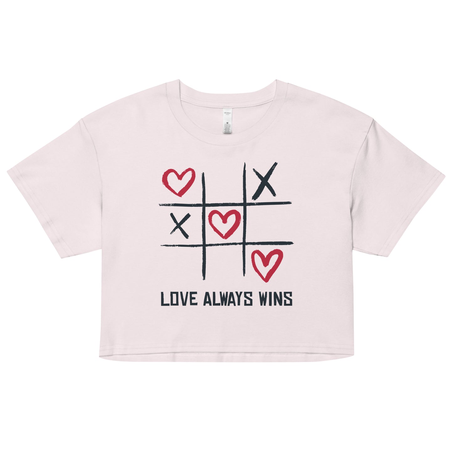 Love always wins Crop Top