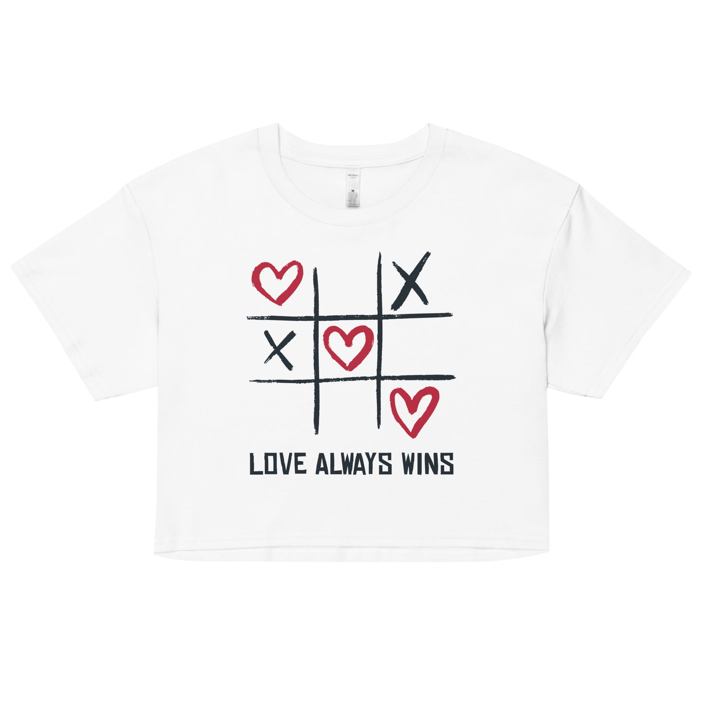 Love always wins Crop Top